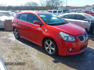2009 Pontiac Vibe with VIN 5Y2SN67069Z424407, listed as a IAAI auction lot 41600041 with 276,240 mi miles and . Bid and sale history available at DreamBid. Image 1.