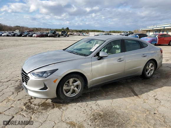 2022 Hyundai Sonata SE with VIN 5NPEG4JA9NH135536, listed as a Copart auction lot 47801255 with 98,798 mi miles and Salvage Title. Bid and sale history available at carsss.com. Image 1.