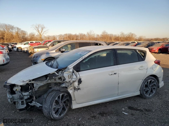 2018 Toyota Corolla iM with VIN JTNKARJE0JJ572858, listed as a Copart auction lot 41699905 with NaN miles and Salvage Title. Bid and sale history available at carsss.com. Image 1.