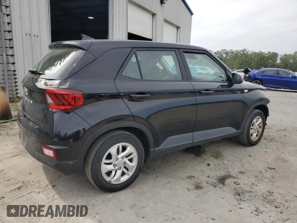 2022 Hyundai Venue SE with VIN KMHRB8A32NU154357, listed as a Copart auction lot 54624285 with 31,637 mi miles and Salvage title. Bid and sale history available at DreamBid. Image 3.