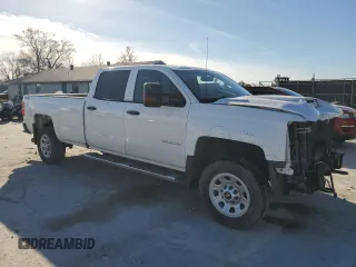2019 Chevrolet Silverado 3500HD Work Truck with VIN 1GC4KVCYXKF171543, listed as a Copart auction lot 84349874 with 104,180 mi miles and Salvage Title. Bid and sale history available at carsss.com. Image 4.