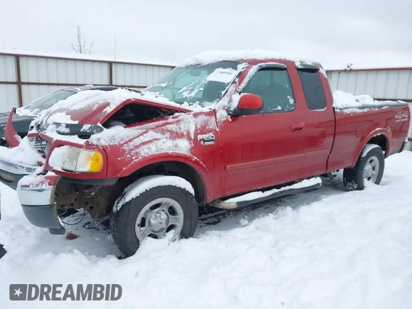 1999 Ford F-150 XL with VIN 1FTRX18L6XNB28330, listed as a IAAI auction lot 41505104 with 262,839 mi miles. Bid and sale history available at carsss.com. Image 2.
