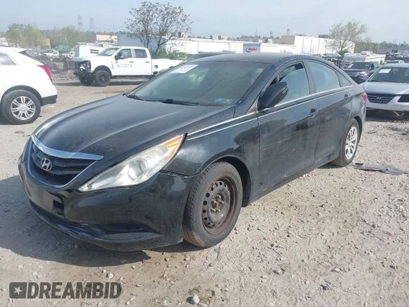 2011 Hyundai Sonata GLS with VIN 5NPEB4AC3BH158080, listed as a IAAI auction lot 42126511 with 176,000 mi miles and . Bid and sale history available at carsss.com. Image 2.