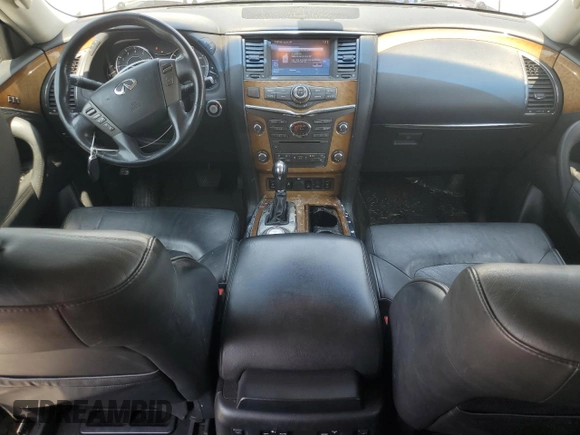 2014 Infiniti QX80 with VIN JN8AZ2NC3E9351193, listed as a Copart auction lot 58953585 with 182,686 mi miles and Salvage title. Bid and sale history available at DreamBid. Image 8.