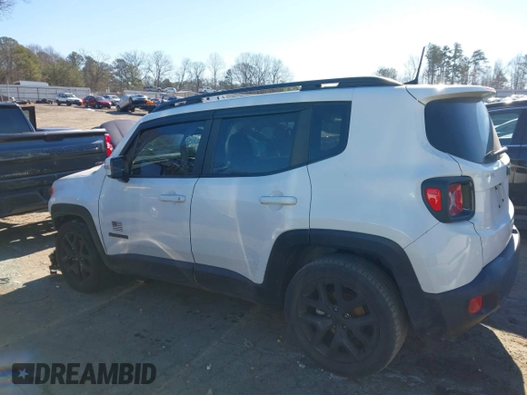 2018 Jeep Renegade Altitude with VIN ZACCJABB7JPJ09675, listed as a IAAI auction lot 41237405 with 64,103 mi miles and . Bid and sale history available at DreamBid. Image 14.