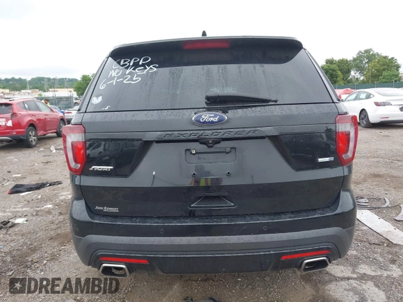 2016 Ford Explorer Sport with VIN 1FM5K8GTXGGA82038, listed as a IAAI auction lot 42456393 with Not provided miles and . Bid and sale history available at DreamBid. Image 16.