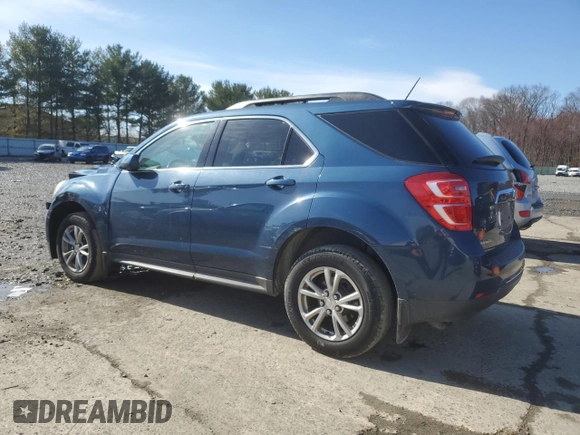 2017 Chevrolet Equinox LT with VIN 2GNALCEK2H6132212, listed as a Copart auction lot 50062105 with 54,660 mi miles and Salvage Title. Bid and sale history available at carsss.com. Image 2.