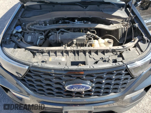 2023 Ford Explorer ST-Line z VIN 1FMSK7KH5PGB53341, wystawiony jako Copart lot #56316855 z przebiegiem 23 657 mil mil oraz Szkoda całkowita • Salvage title. Historia ofert i sprzedaży dostępna na DreamBid. Obrazek 12.