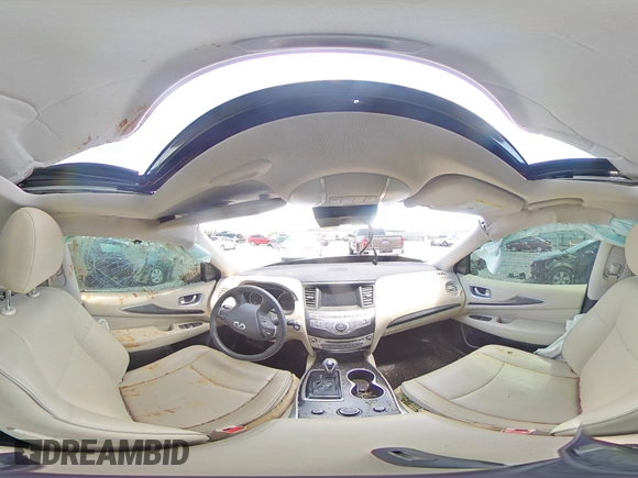 2019 Infiniti QX60 Pure z VIN 5N1DL0MM8KC557693, wystawiony jako Copart lot #53646505 z przebiegiem 67 543 mil mil oraz Szkoda całkowita • Salvage title. Historia ofert i sprzedaży dostępna na DreamBid. Obrazek 15.