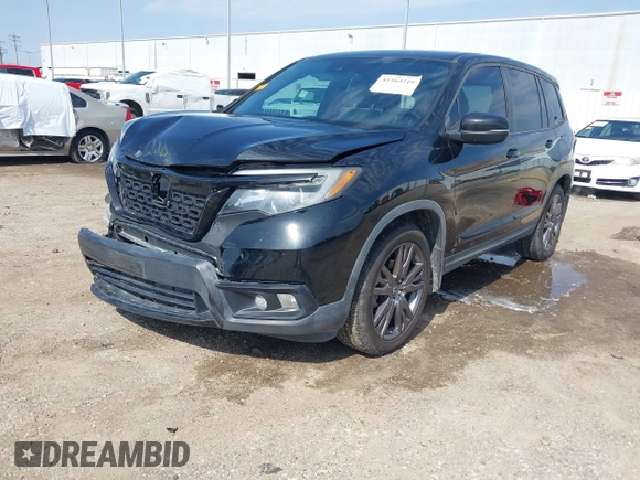 2019 Honda Passport EX-L with VIN 5FNYF7H59KB003011, listed as a IAAI auction lot 41563219 with 78,239 mi miles and . Bid and sale history available at carsss.com. Image 19.