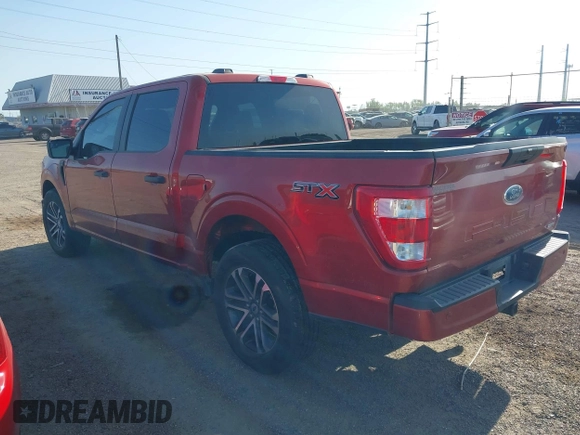 2023 Ford F-150 XL with VIN 1FTEW1CP5PKD71902, listed as a IAAI auction lot 41970843 with 78,838 mi miles and . Bid and sale history available at DreamBid. Image 3.
