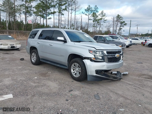 2018 Chevrolet Tahoe LT with VIN 1GNSKBKC8JR396978, listed as a IAAI auction lot 41443944 with 92,977 mi miles. Bid and sale history available at carsss.com. Image 1.