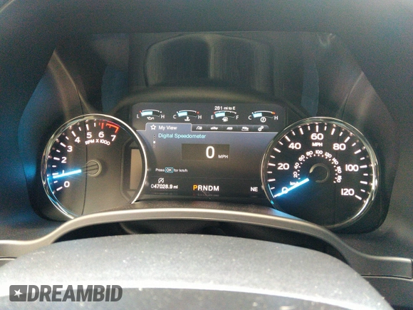 2020 Ford F-150 XL with VIN 1FTEW1E57LFA45632, listed as a IAAI auction lot 42428878 with 47,028 mi miles and . Bid and sale history available at DreamBid. Image 7.