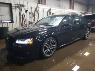2017 Audi A8 L with VIN WAU44AFD7HN005746, listed as a Copart auction lot 87419354 with 100,287 mi miles and Salvage Title. Bid and sale history available at carsss.com. Image 1.