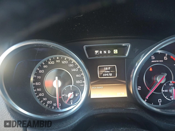 2015 Mercedes-Benz G 63 AMG с VIN WDCYC7DF0FX238863, выставлен на аукционе Copart как лот 44769605 с пробегом 59 978 миль миль и Чистый • Clean title. История ставок и продаж доступна на DreamBid. Изображение 8.