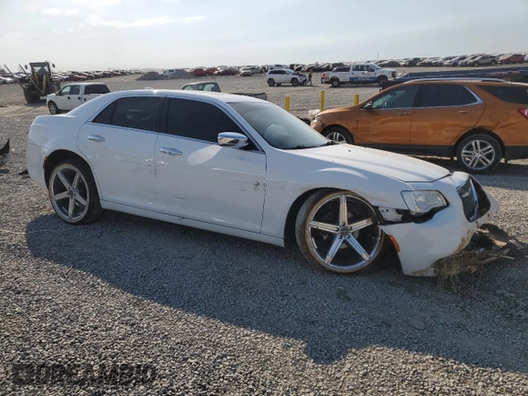 2016 Chrysler 300 with VIN 2C3CCAEG7GH181575, listed as a Copart auction lot 48934345 with 87,456 mi miles and Salvage Title. Bid and sale history available at carsss.com. Image 4.