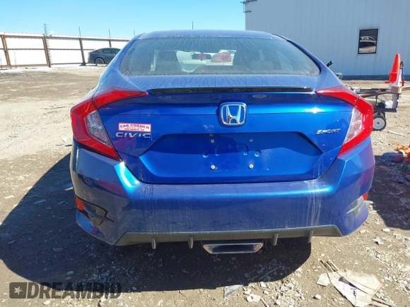 2019 Honda Civic Sedan Sport with VIN 2HGFC2F8XKH577032, listed as a IAAI auction lot 41688606 with 111,518 mi miles. Bid and sale history available at carsss.com. Image 16.