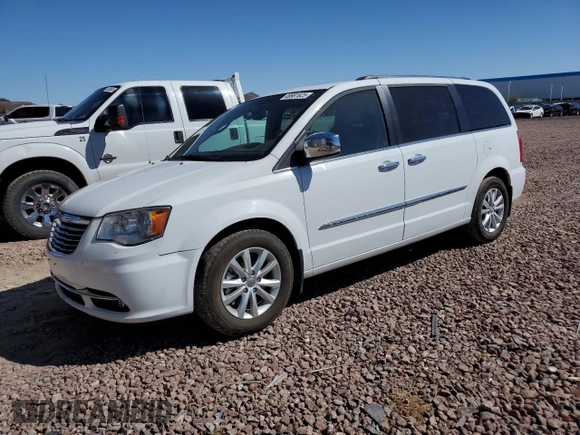 2015 Chrysler Town & Country Limited Platinum with VIN 2C4RC1GG7FR743471, listed as a Copart auction lot 49981625 with 142,585 mi miles and Clean Title. Bid and sale history available at carsss.com. Image 1.