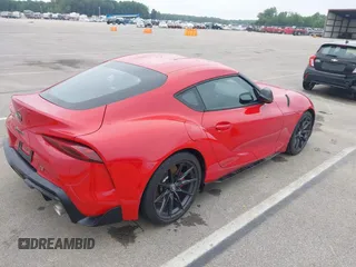 2024 Toyota Supra 3.0 with VIN WZ1DB0G03RW066541, listed as a IAAI auction lot 42520943 with 12,285 mi miles and . Bid and sale history available at DreamBid. Image 4.