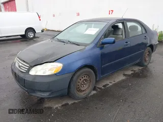 2003 Toyota Corolla CE with VIN 1NXBR32E13Z052044, listed as a IAAI auction lot 42013132 with 230,952 mi miles and . Bid and sale history available at DreamBid. Image 2.
