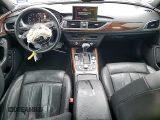 2014 Audi A6 3.0T Prestige with VIN WAUHGAFC9EN113121, listed as a Copart auction lot 80031824 with 106,026 mi miles and Salvage Title. Bid and sale history available at carsss.com. Image 8.