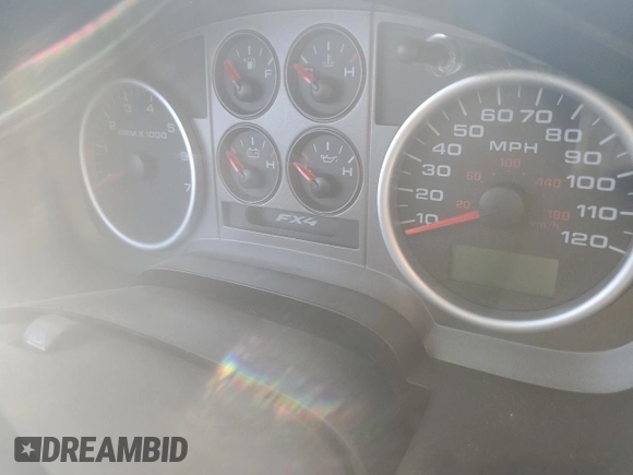 2005 Ford F-150 XLT with VIN 1FTPW14525KE57297, listed as a Copart auction lot 58652035 with Not provided miles and Salvage title. Bid and sale history available at DreamBid. Image 9.