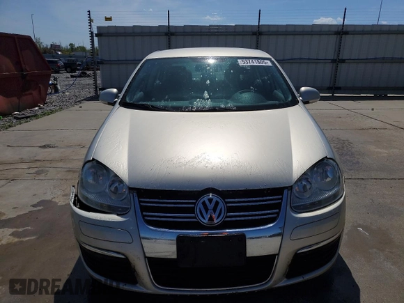 2010 Volkswagen Jetta S with VIN 3VWJX7AJ8AM078912, listed as a Copart auction lot 53741805 with Not provided miles and Salvage title. Bid and sale history available at DreamBid. Image 5.