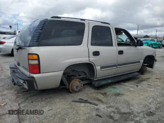 2004 Chevrolet Tahoe LS with VIN 1GNEC13V64R214672, listed as a Copart auction lot 48075195 with 156,076 mi miles and Salvage Title. Bid and sale history available at carsss.com. Image 3.