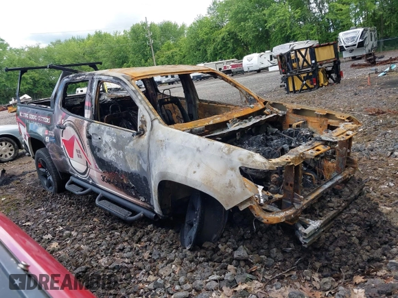 2019 Chevrolet Colorado 4WD LT with VIN 1GCGTCEN5K1280135, listed as a IAAI auction lot 42341598 with Not provided miles and . Bid and sale history available at DreamBid. Image 1.