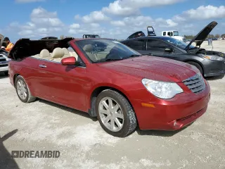 2008 Chrysler Sebring Limited with VIN 1C3LC65M58N179433, listed as a Copart auction lot 77661614 with 0 mi miles and Non Repairable. Bid and sale history available at carsss.com. Image 4.