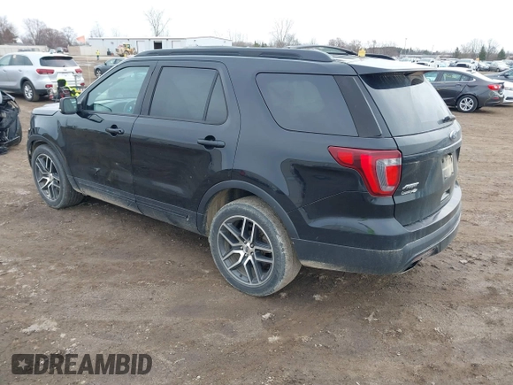 2016 Ford Explorer Sport with VIN 1FM5K8GTXGGB31903, listed as a IAAI auction lot 41830121 with 142,440 mi miles and . Bid and sale history available at carsss.com. Image 3.