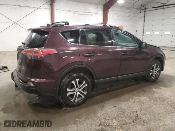 2017 Toyota RAV4 LE with VIN 2T3BFREVXHW638604, listed as a Copart auction lot 51671795 with 90,447 mi miles and Salvage Title. Bid and sale history available at carsss.com. Image 3.