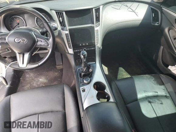 2020 Infiniti Q50 Luxe with VIN JN1EV7AP5LM206278, listed as a Copart auction lot 48174805 with 151,366 mi miles and Clean Title. Bid and sale history available at DreamBid. Image 8.