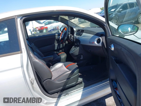 2014 FIAT 500e with VIN 3C3CFFGE7ET245232, listed as a IAAI auction lot 41780794 with 46,778 mi miles. Bid and sale history available at carsss.com. Image 5.