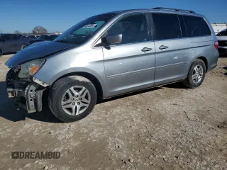 2006 Honda Odyssey EX-L with VIN 5FNRL38706B098605, listed as a Copart auction lot 86913554 with 247,638 mi miles and Salvage Title. Bid and sale history available at carsss.com. Image 1.