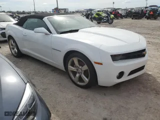 2012 Chevrolet Camaro 2LT with VIN 2G1FC3D39C9128019, listed as a Copart auction lot 76285234 with 0 mi miles and Salvage Title. Bid and sale history available at carsss.com. Image 4.