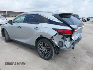 2023 Lexus RX 350h with VIN 2T2BBMCA8PC022516, listed as a IAAI auction lot 42105640 with 15,965 mi miles and . Bid and sale history available at DreamBid. Image 3.