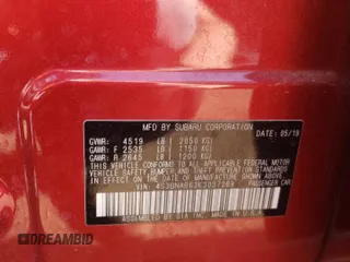 2019 Subaru Legacy with VIN 4S3BNAB63K3037269, listed as a Copart auction lot 55132533 with 80,882 mi miles. Bid and sale history available at carsss.com. Image 13.