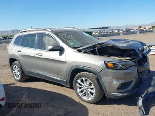 2019 Jeep Cherokee Latitude with VIN 1C4PJLCB2KD474165, listed as a IAAI auction lot 42100594 with 91,363 mi miles and . Bid and sale history available at DreamBid. Image 13.