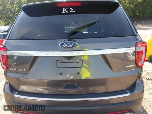 2018 Ford Explorer Platinum with VIN 1FM5K8HT6JGC62512, listed as a IAAI auction lot 42542371 with 76,462 mi miles and . Bid and sale history available at DreamBid. Image 17.