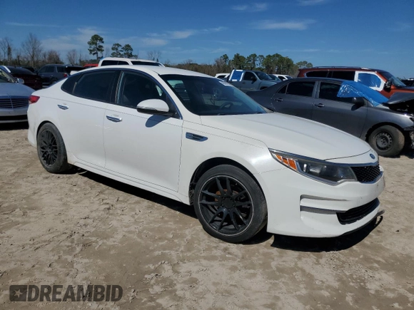 2016 Kia Optima LX with VIN 5XXGT4L37GG053256, listed as a Copart auction lot 46690055 with 138,487 mi miles and Clean Title. Bid and sale history available at carsss.com. Image 4.