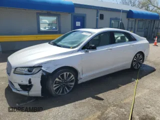 2019 Lincoln MKZ Hybrid Reserve II with VIN 3LN6L5MU6KR607756, listed as a Copart auction lot 47106955 with 76,193 mi miles and Salvage title. Bid and sale history available at DreamBid. Image 1.