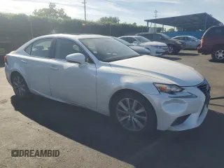 2014 Lexus IS 250 with VIN JTHBF1D26E5019024, listed as a Copart auction lot 55528605 with Not Provided miles and Salvage Title. Bid and sale history available at DreamBid. Image 4.