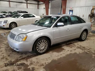 2005 Mercury Montego Premier z VIN 1MEFM42155G623736, wystawiony jako Copart lot #59885225 z przebiegiem Nie podano mil oraz Czysty tytuł • Clean title. Historia ofert i sprzedaży dostępna na DreamBid. Obrazek 1.