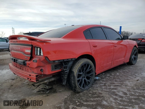 2014 Dodge Charger RT Plus with VIN 2C3CDXDTXEH351682, listed as a Copart auction lot 44601855 with 70,206 mi miles and Salvage Title. Bid and sale history available at carsss.com. Image 3.