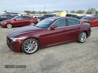 2019 Alfa Romeo Giulia z VIN ZARFAMAN7K7609661, wystawiony jako Copart lot #49007875 z przebiegiem 36 580 mil mil oraz Szkody całkowita. Historia ofert i sprzedaży dostępna na DreamBid. Obrazek 1.