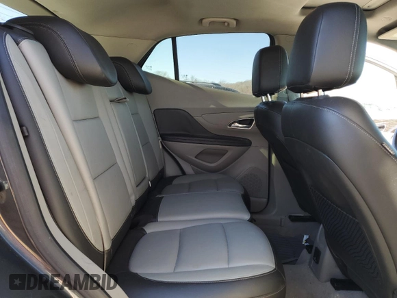 2016 Buick Encore Leather with VIN KL4CJCSB4GB649612, listed as a Copart auction lot 45162505 with 100,567 mi miles and Salvage Title. Bid and sale history available at DreamBid. Image 11.
