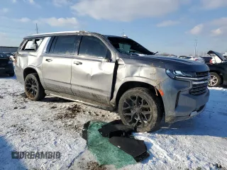 2021 Chevrolet Suburban LT z VIN 1GNSCCKD4MR260637, wystawiony jako Copart lot #41653615 z przebiegiem 94 807 mil mil oraz Szkoda całkowita • Salvage title. Historia ofert i sprzedaży dostępna na DreamBid. Obrazek 4.