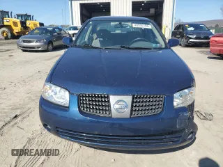 2006 Nissan Sentra S with VIN 3N1CB51DX6L614221, listed as a Copart auction lot 48555105 with 215,147 mi miles and Salvage Title. Bid and sale history available at DreamBid. Image 5.