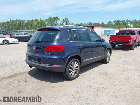 2012 Volkswagen Tiguan SEL with VIN WVGAV7AX7CW608637, listed as a IAAI auction lot 42173987 with 149,013 mi miles and . Bid and sale history available at DreamBid. Image 4.
